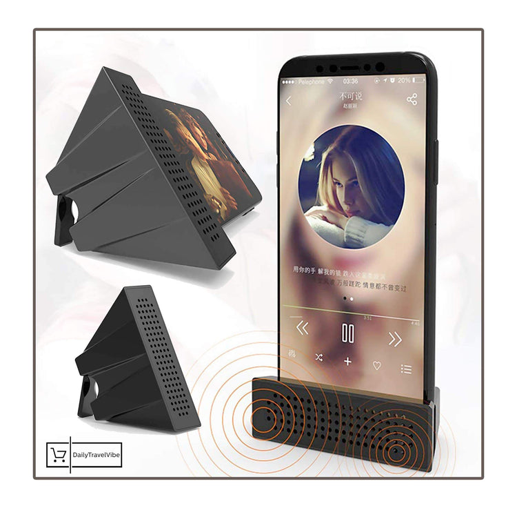 Portable Sound Amplifier Phone Holder