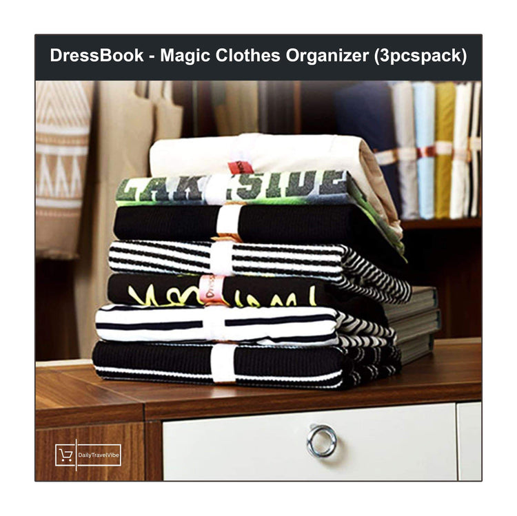 DressBook - Magic Clothes Organizer (3pcs/pack)