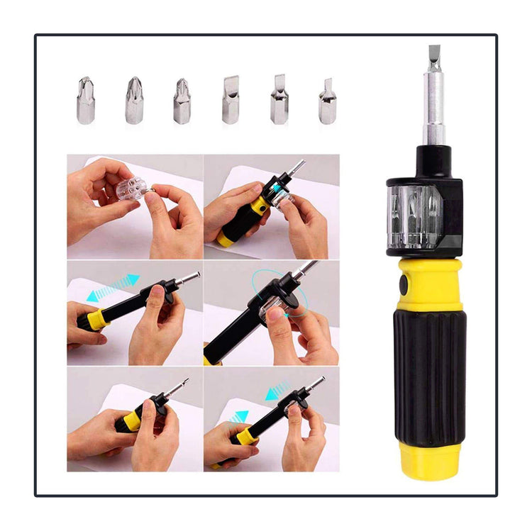 6 in 1 Multifunctional Screwdriver Set