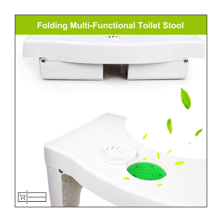 Folding Multi-Functional Toilet Stool