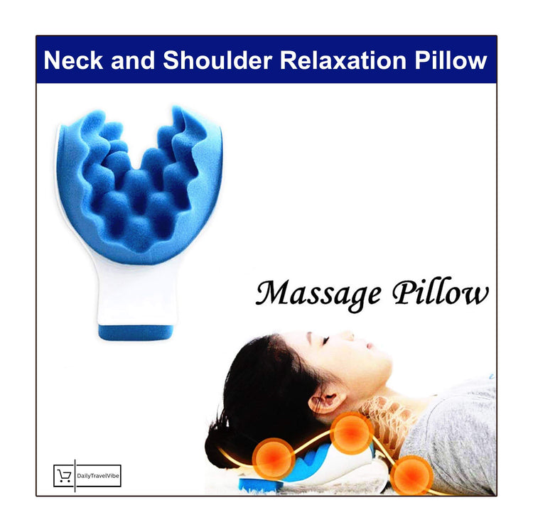 Neck and Shoulder Relaxation Pillow