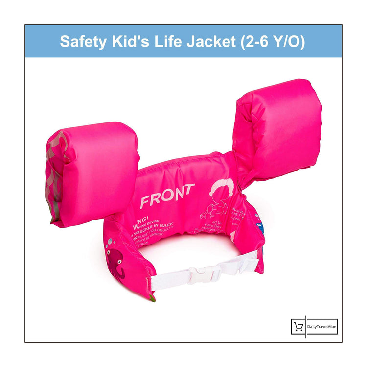 Safety Kid's Life Jacket (2-6 Y/O)