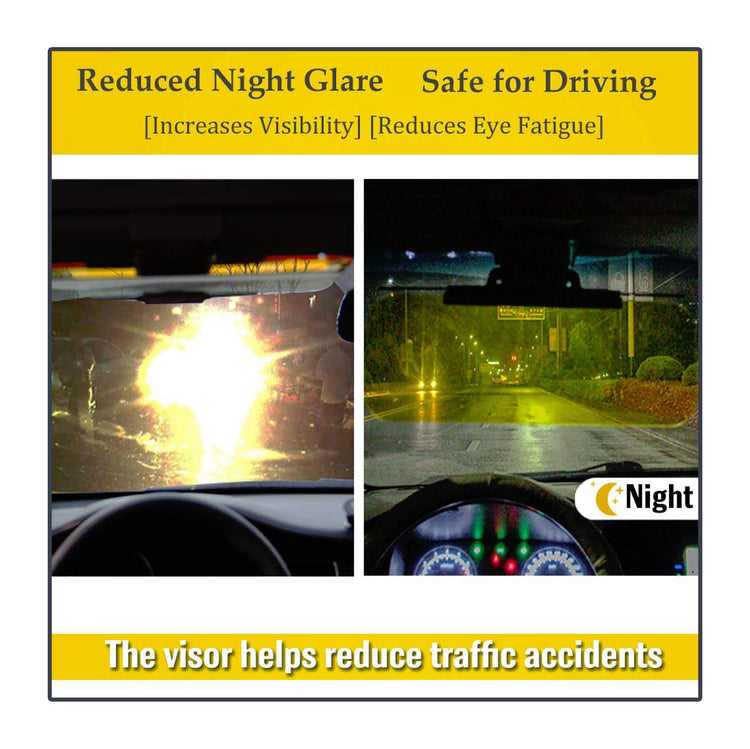 Universal Day and Night Anti-Glare Visor (2 in 1)