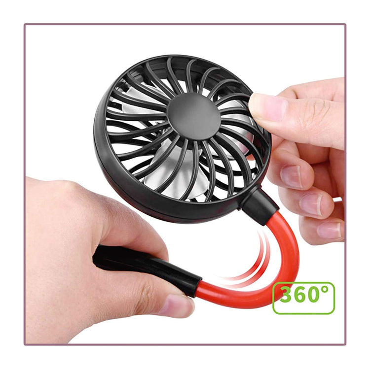 Portable Neckband Fan