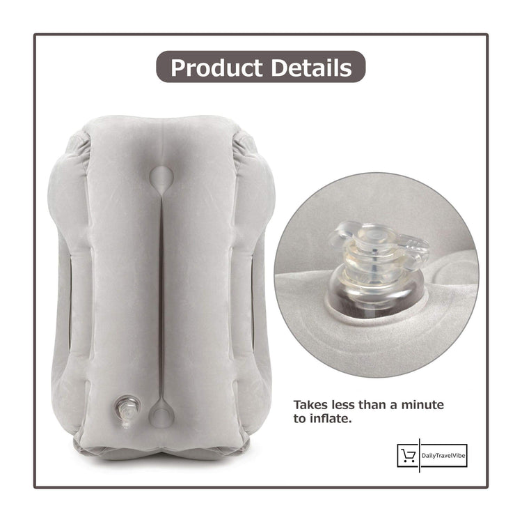 Inflatable Portable Pillow