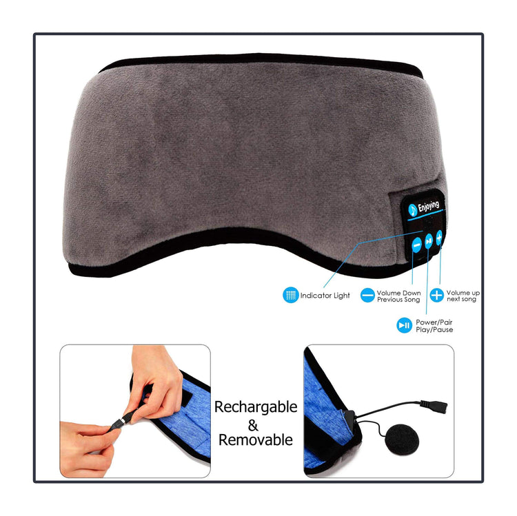 Bluetooth Sleeping Eye Mask Headset