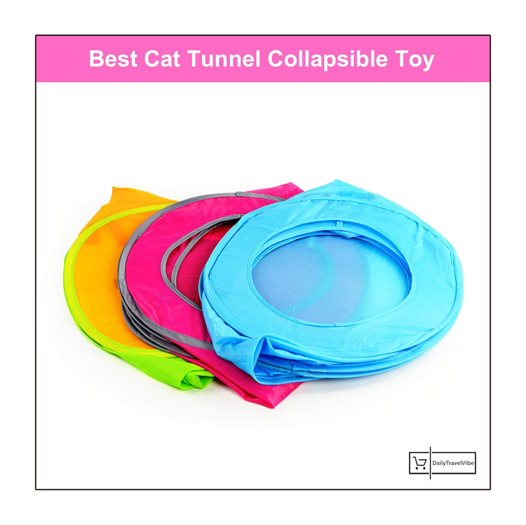 Best Cat Tunnel Collapsible Toy