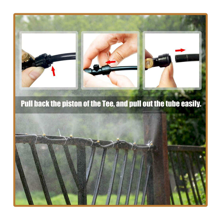 Outdoor Misting Cooling System