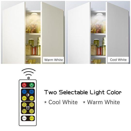 Colour-changing remote-controlled LED wireless-Buy more save more!!