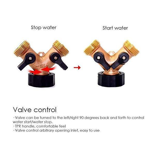 Garden Two - Way All Copper Ball Valve