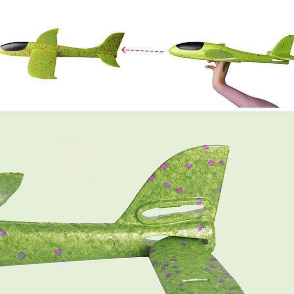 Foam Plastic Flying Glider Airplane(2PCS)