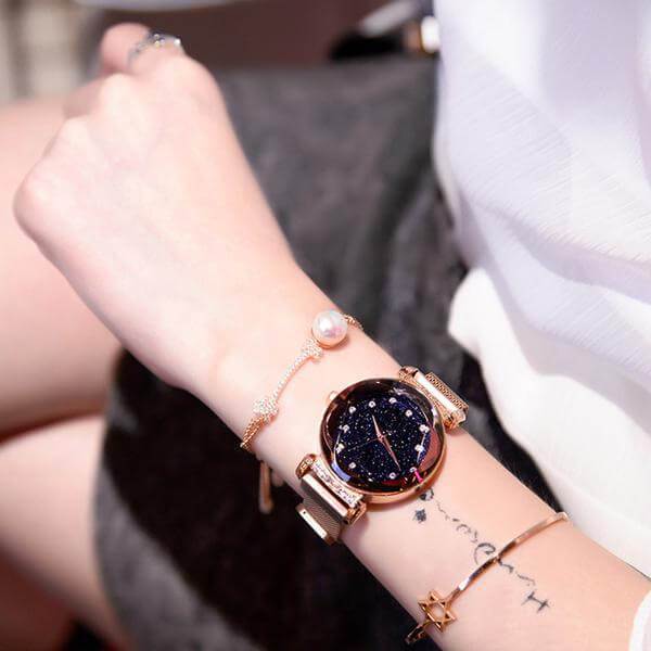 Women Starry Sky Watch