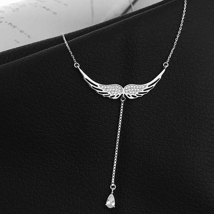 Sterling Silver Drop of Heaven Y Necklaces