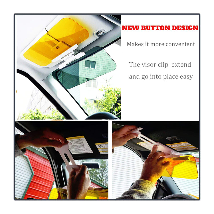 Universal Day and Night Anti-Glare Visor (2 in 1)