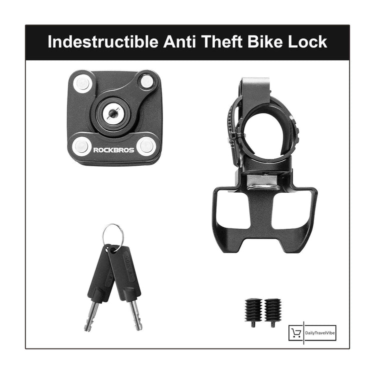 Indestructible Anti Theft Bike Lock