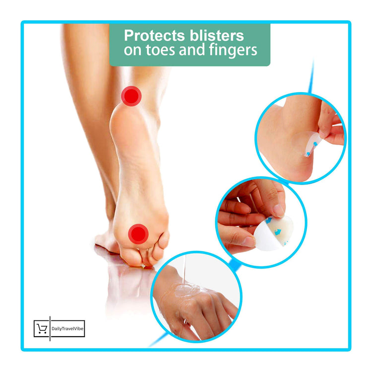 Miracle Heel Blister Plaster (4 pcs/set)