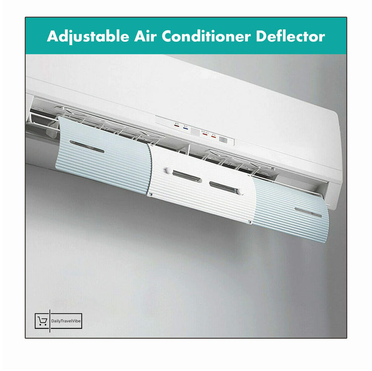 2x Adjustable Air Conditioner Deflector