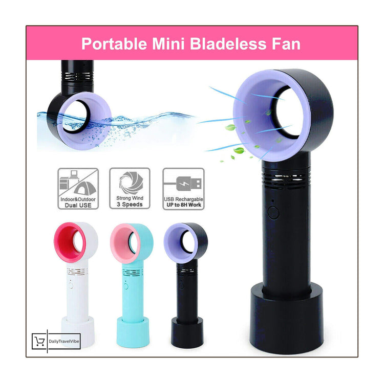 Portable Mini Bladeless Fan