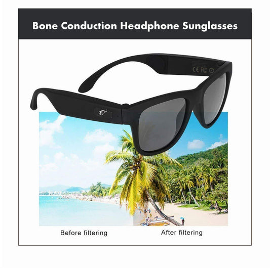 Bone Conduction Headphone Sunglasses