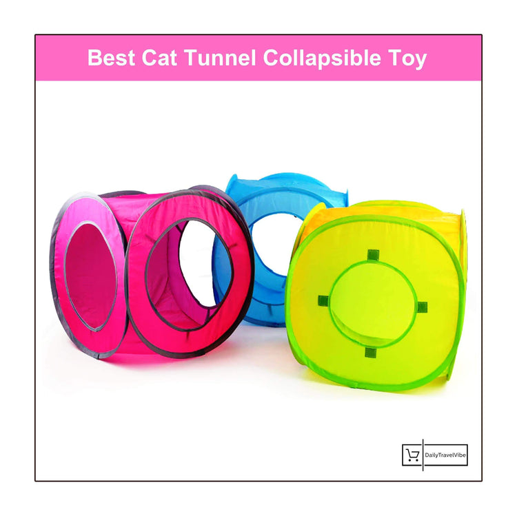 Best Cat Tunnel Collapsible Toy