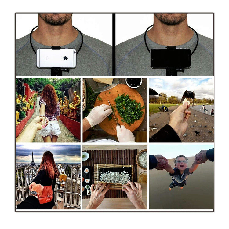 Wearable Neck Smartphone Holder