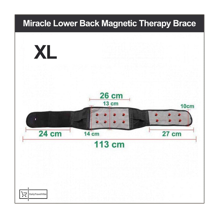 Miracle Lower Back Magnetic Therapy Brace