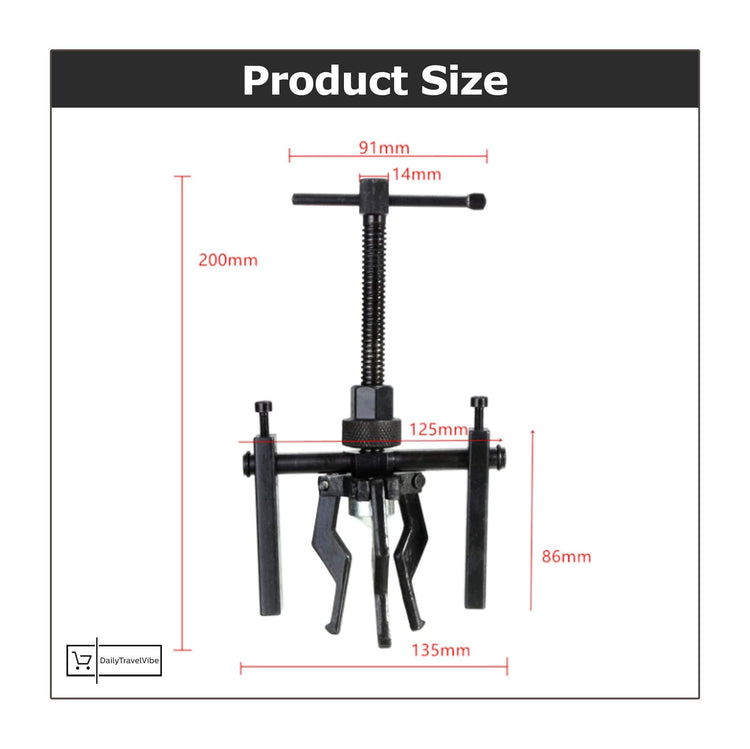 Three Jaw Type Puller