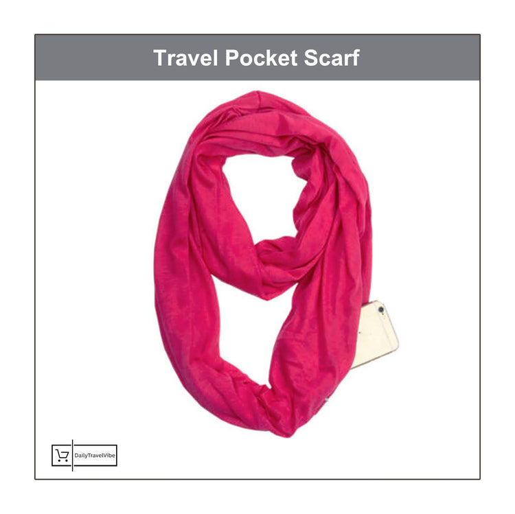 Travel Pocket Scarf