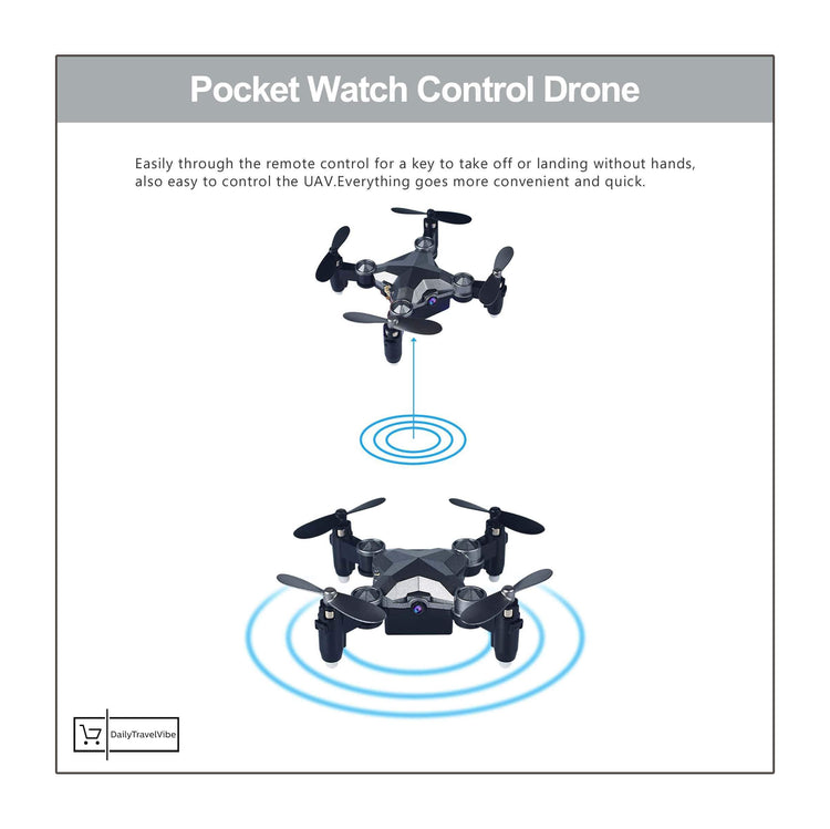 Pocket Watch Control Drone