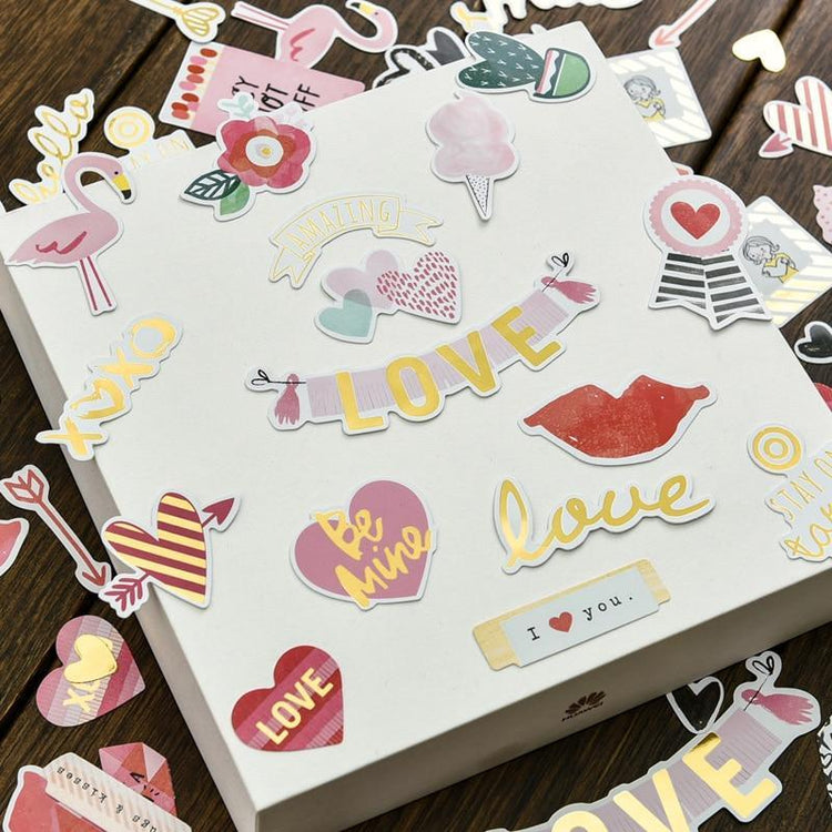 Love Sticker Decoration (70 Pieces/Set)