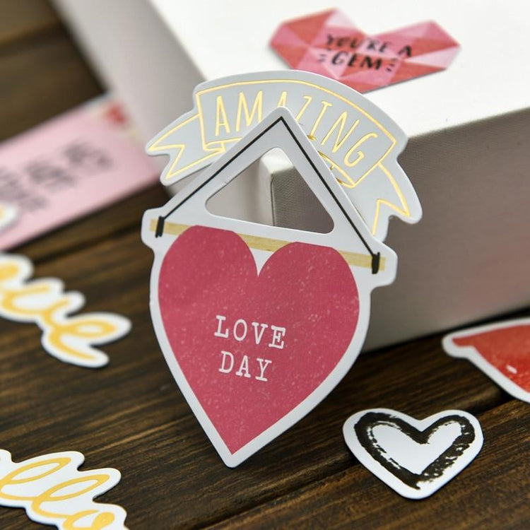 Love Sticker Decoration (70 Pieces/Set)