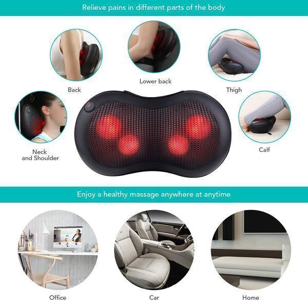 Shiatsu Pillow Massager (1 Set)