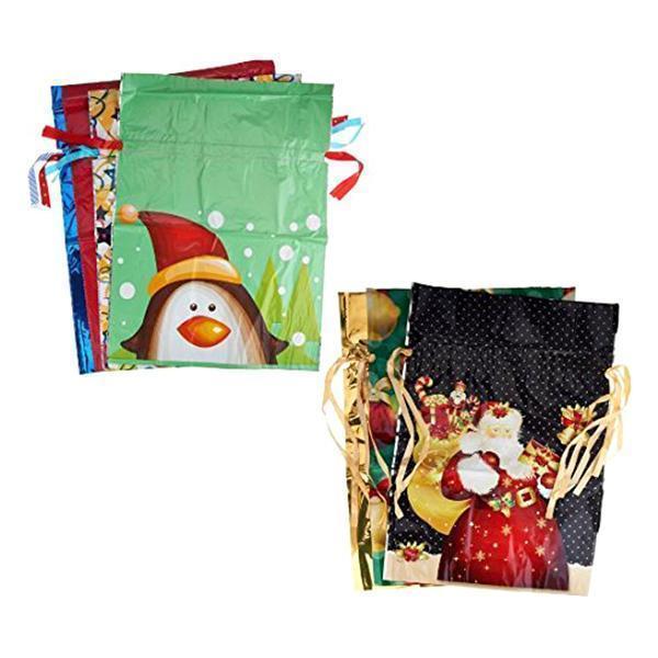 Drawstring Christmas Gift Bags(15 Sets)