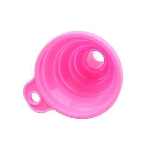 Silicone Gel Foldable Funnel Hopper(2 PCS)