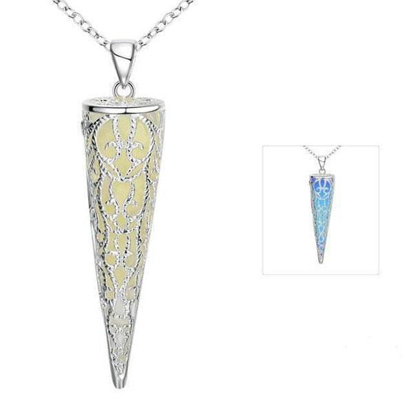 Mystical Glowing Pendulum Pendant Necklaces