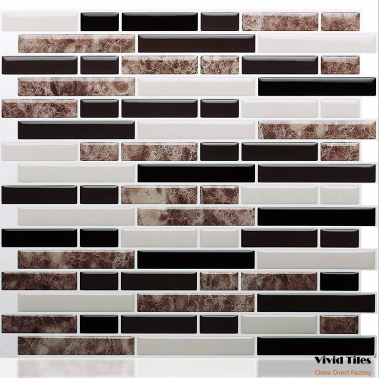 Hot Sale! 3D Mosaic Tile Self-adhesive Stickers(4 PCS)