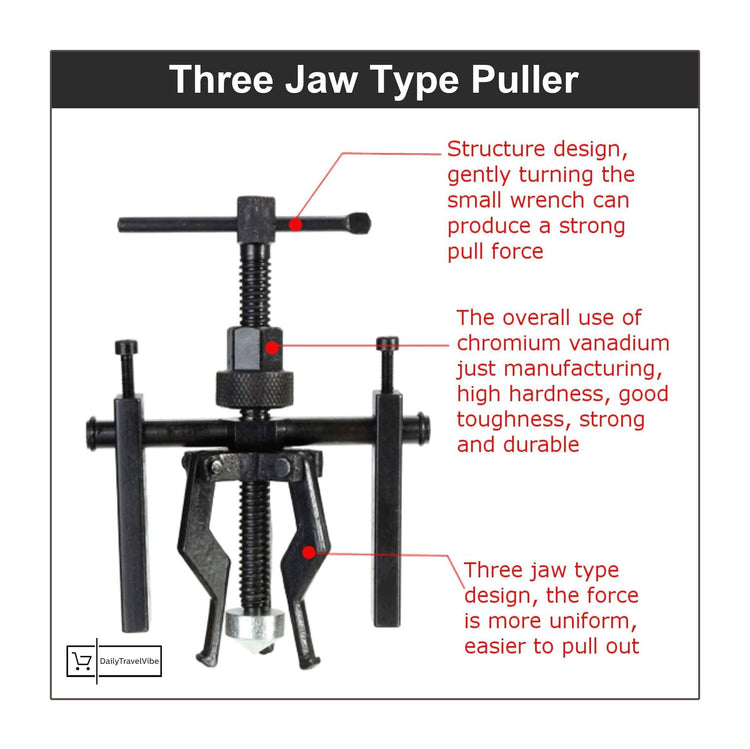 Three Jaw Type Puller