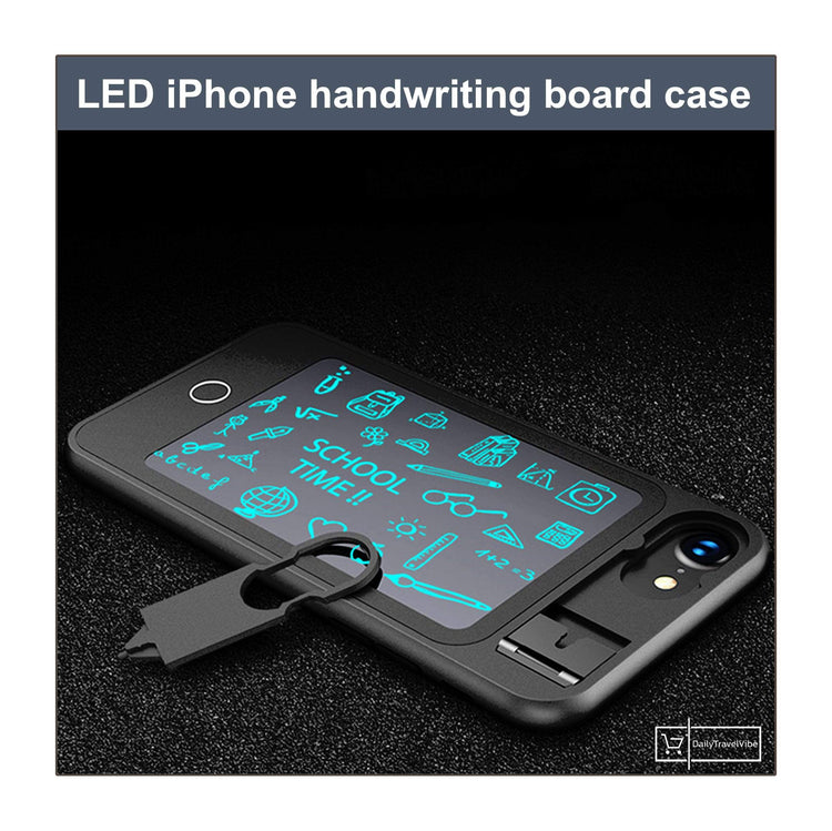 LED iPhone Handwriting Board Case