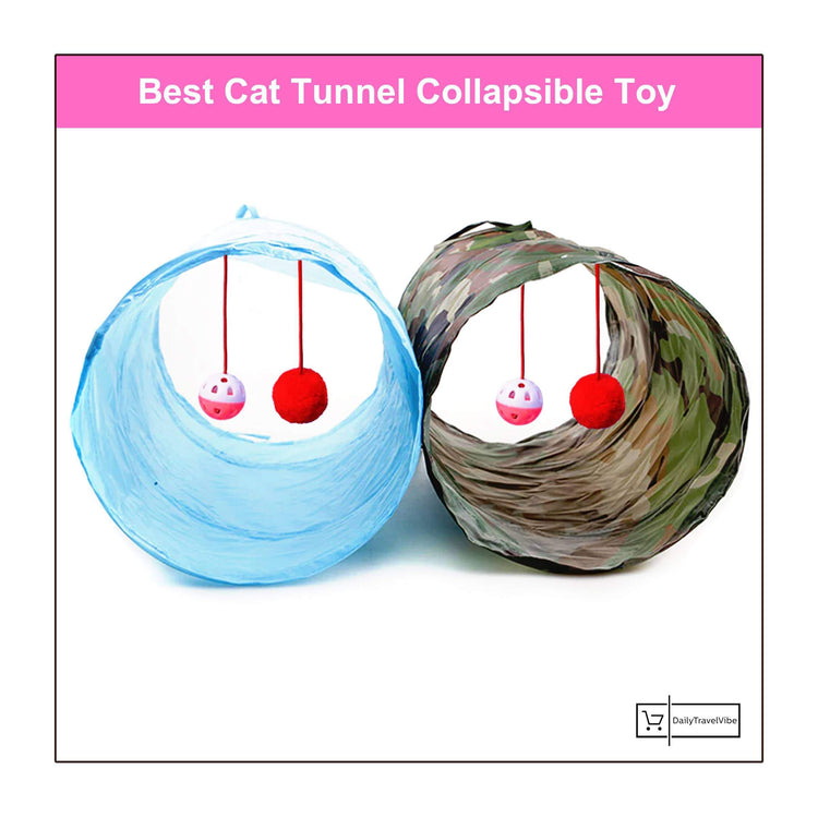 Best Cat Tunnel Collapsible Toy