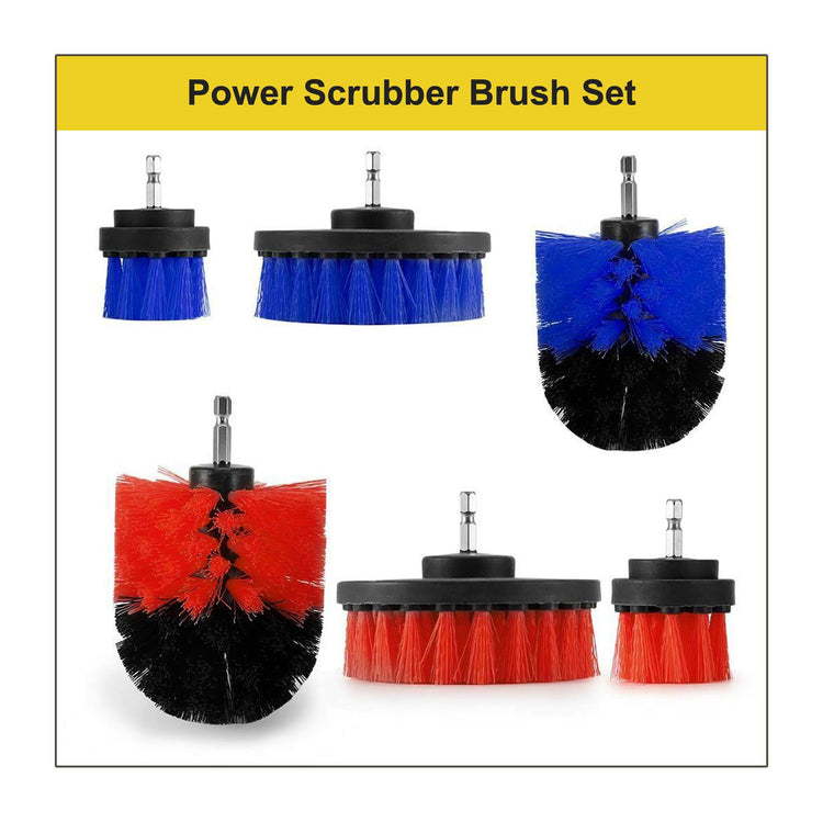 Power Scrubber Brush Set