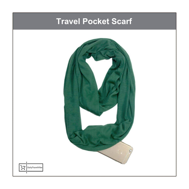 Travel Pocket Scarf