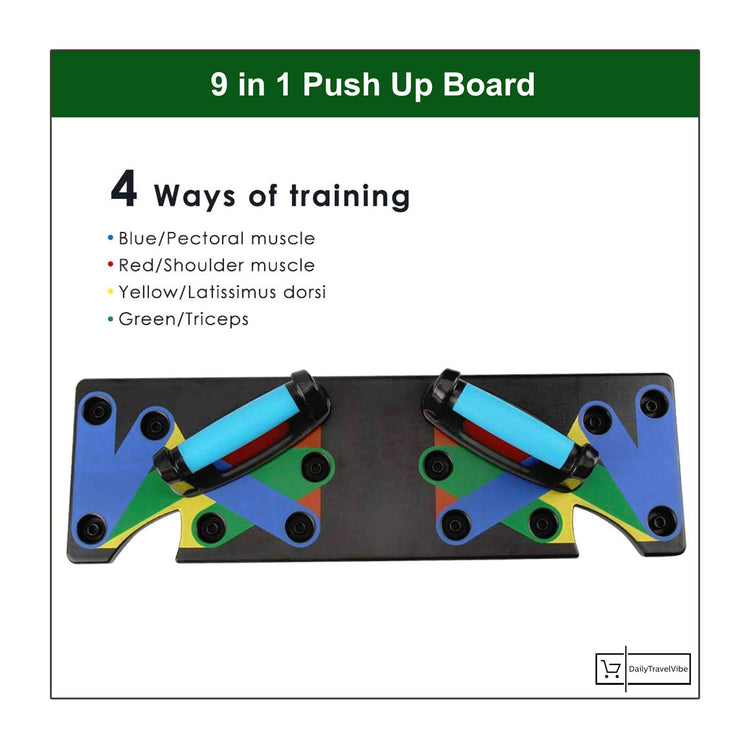 9 in 1 Push Up Board