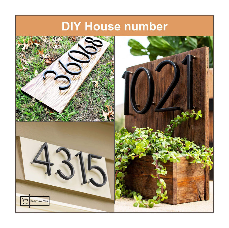 DIY House number