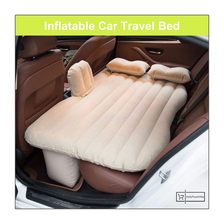 Inflatable Car Travel Bed