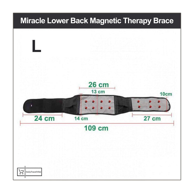 Miracle Lower Back Magnetic Therapy Brace