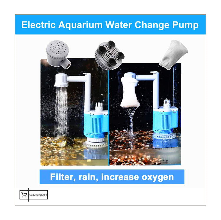 Electric Aquarium Water Change Pump