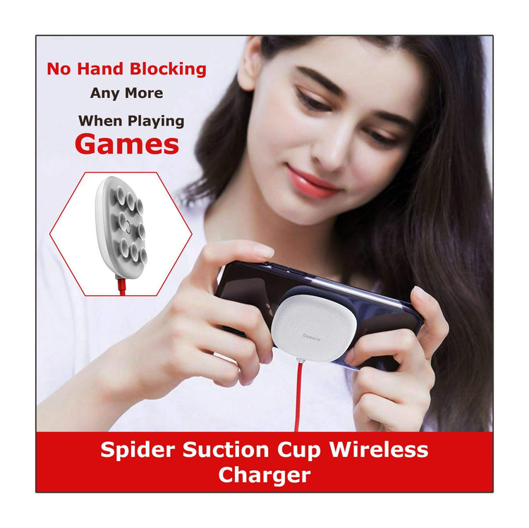 Spider Suction Cup Wireless Charger