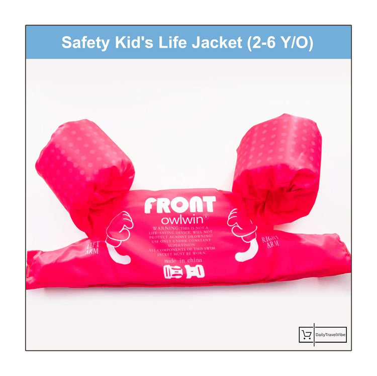 Safety Kid's Life Jacket (2-6 Y/O)