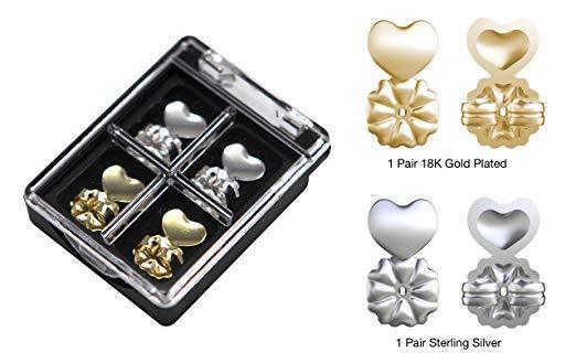 Hypoallergenic Earring Lifts (2Pair)-Buy more save more!!