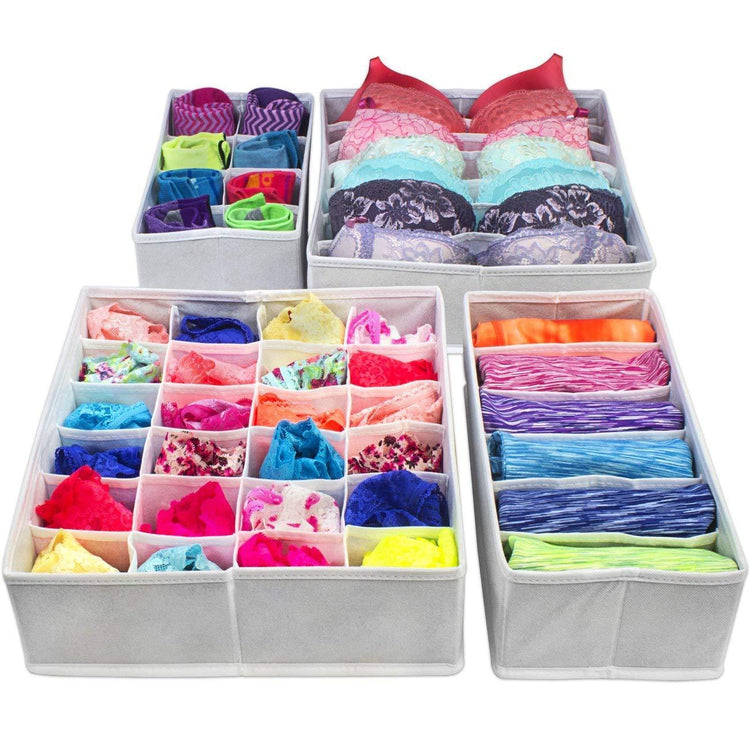 Foldable Closet Underwear Organizer (4 PCS)